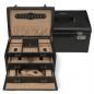 Preview: WINDROSE | Schmuckkoffer Ambiance Rindleder schwarz (803244.08)